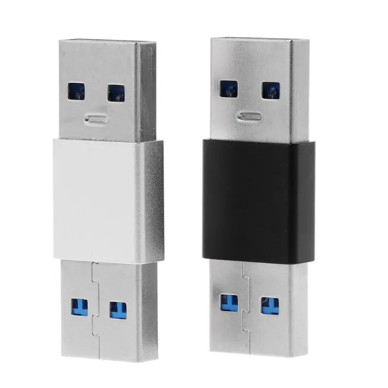 

High Speed USB 3.0 Male to Male M-M Extender Adapter Gender Changer Connector Coupler 20CB
