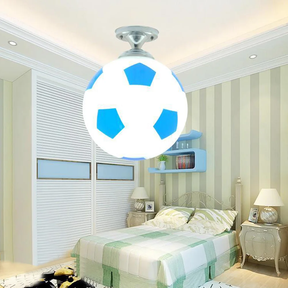 Футбольная форма для мальчиков детская комната стеклянный светодиодный