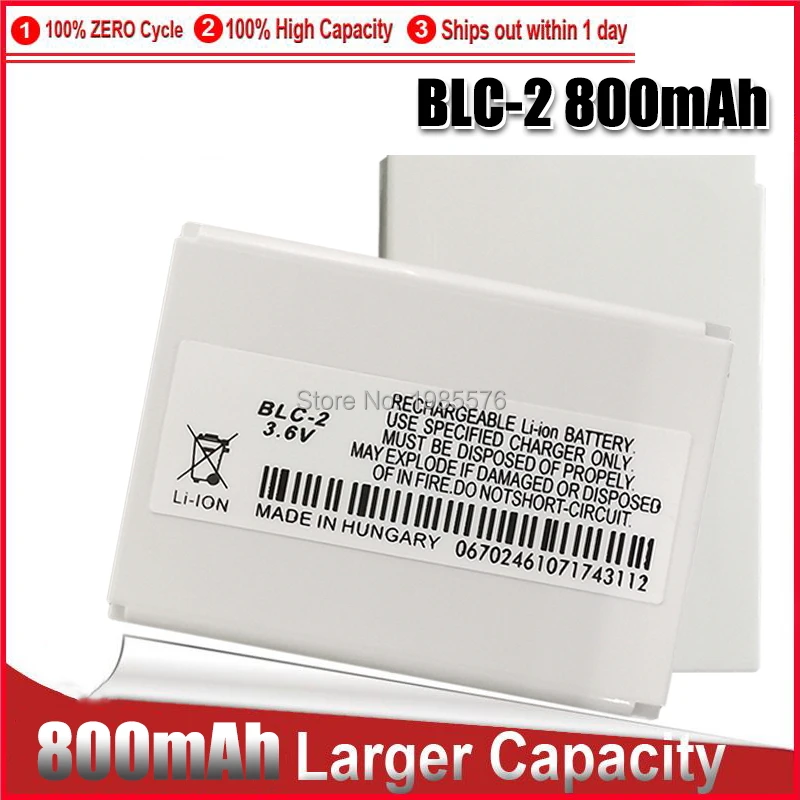 1 5 шт. BLC 2 батарея для Nokia 3310 3330 3410 3510 3315 3350 6650 6800 3550 5510 3530 3686 3685 3589 BLC2