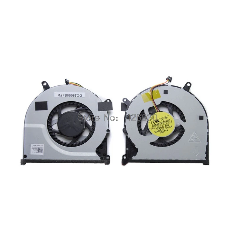 Вентилятор охлаждения процессора ноутбука для DELL XPS 15 L521X P23F DFS661605FQ0T FB8X 037XGD 37XGD DC5V