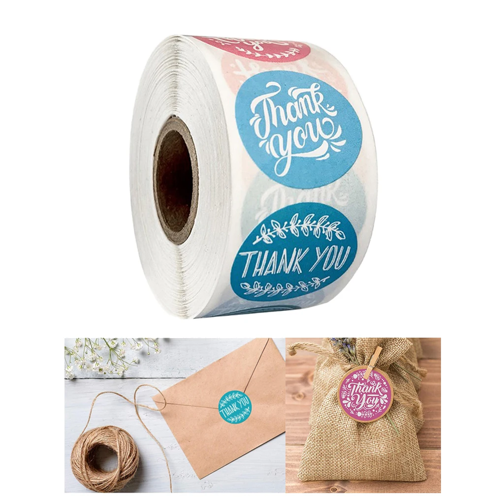 

Наклейки самоклеящиеся, круглые, 500 шт./рулон