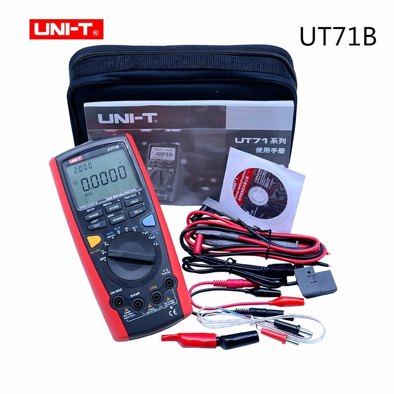 Горячая Распродажа цифровой мультиметр UNI-T UT71A UT71B UT71C ручной измеритель