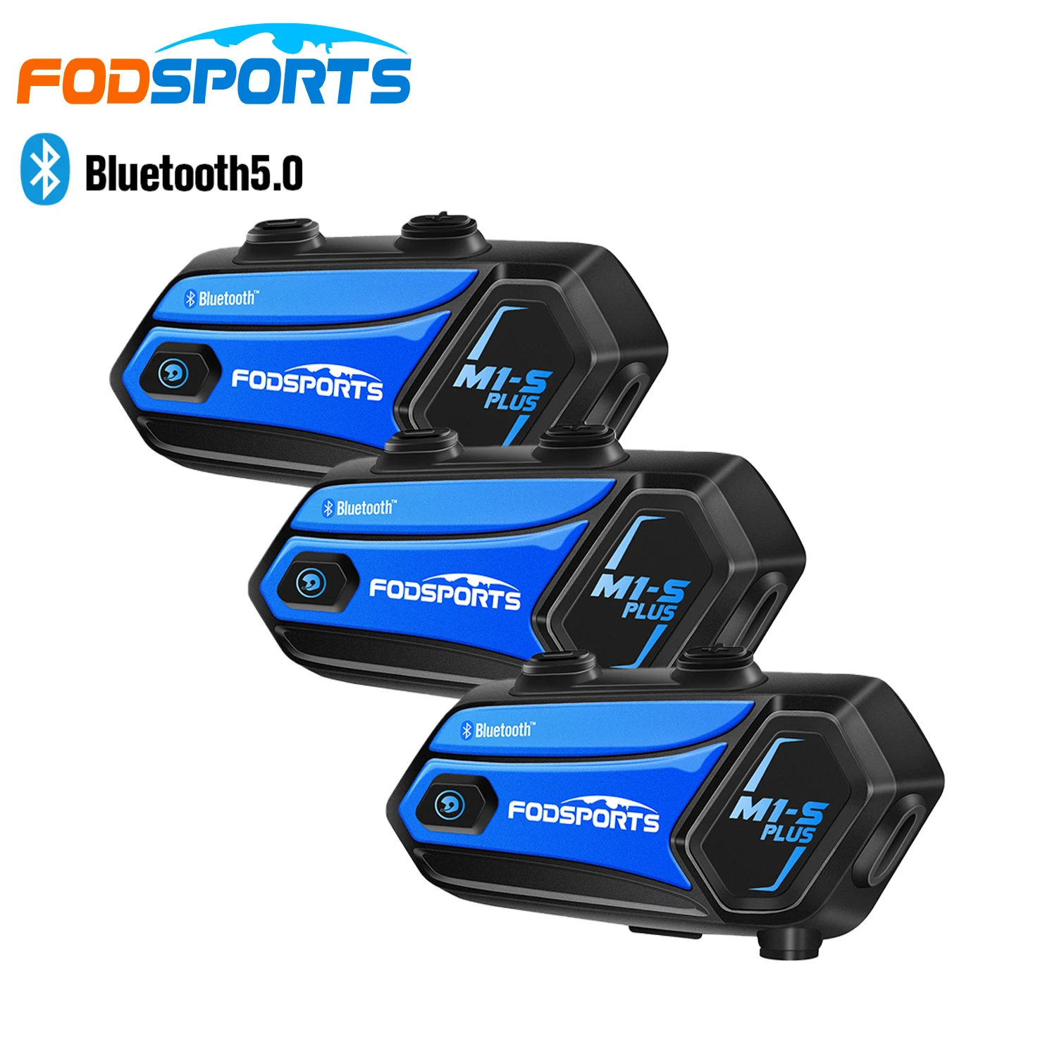 

3 шт. Fodsports M1-S плюс Moto rcycle домофон Беспроводной Bluetooth Шлемы-гарнитуры 8 всадников intercomunicador moto обмена музыки FM