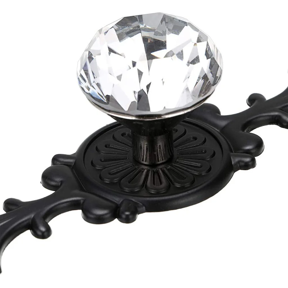 Роскошные ручки со стразами и кристаллами для коробки обуви шкафа двери ящика