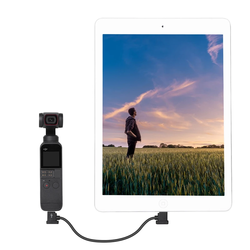 Кабель для передачи данных DJI MINI 2/ FPV/ POCKET 2 / MAVIC AIR 2S/Air OSMO Pocket 15 см 30 1 м Flex TYPE C IOS Micro USB