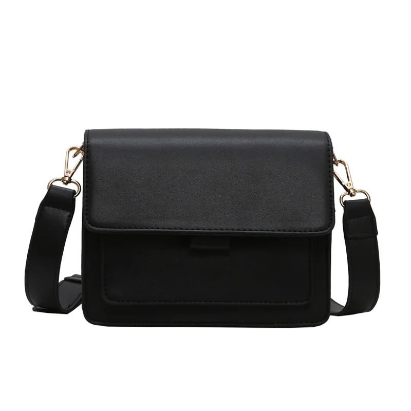 

Fashion Female Shoulder Bags Ladies Flap 2021 Strap New PU Letter Soft Zipper Solid Crossbody Bags Women's Handbags Casual Totes