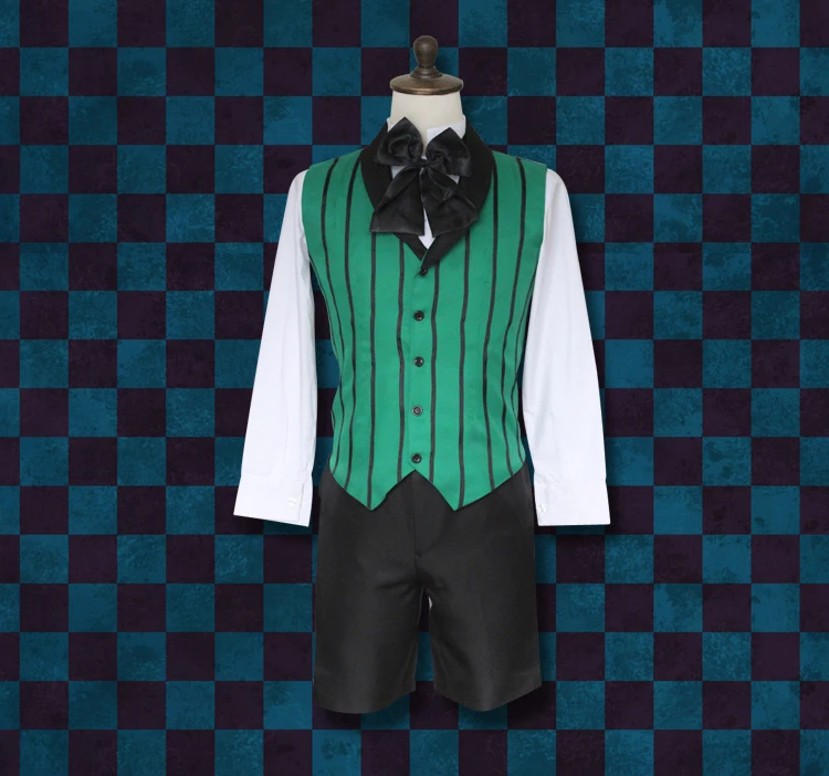 Аниме Черный дворецкий Алоис транси сезон 2 Эрл Косплей Костюм Полный комплект