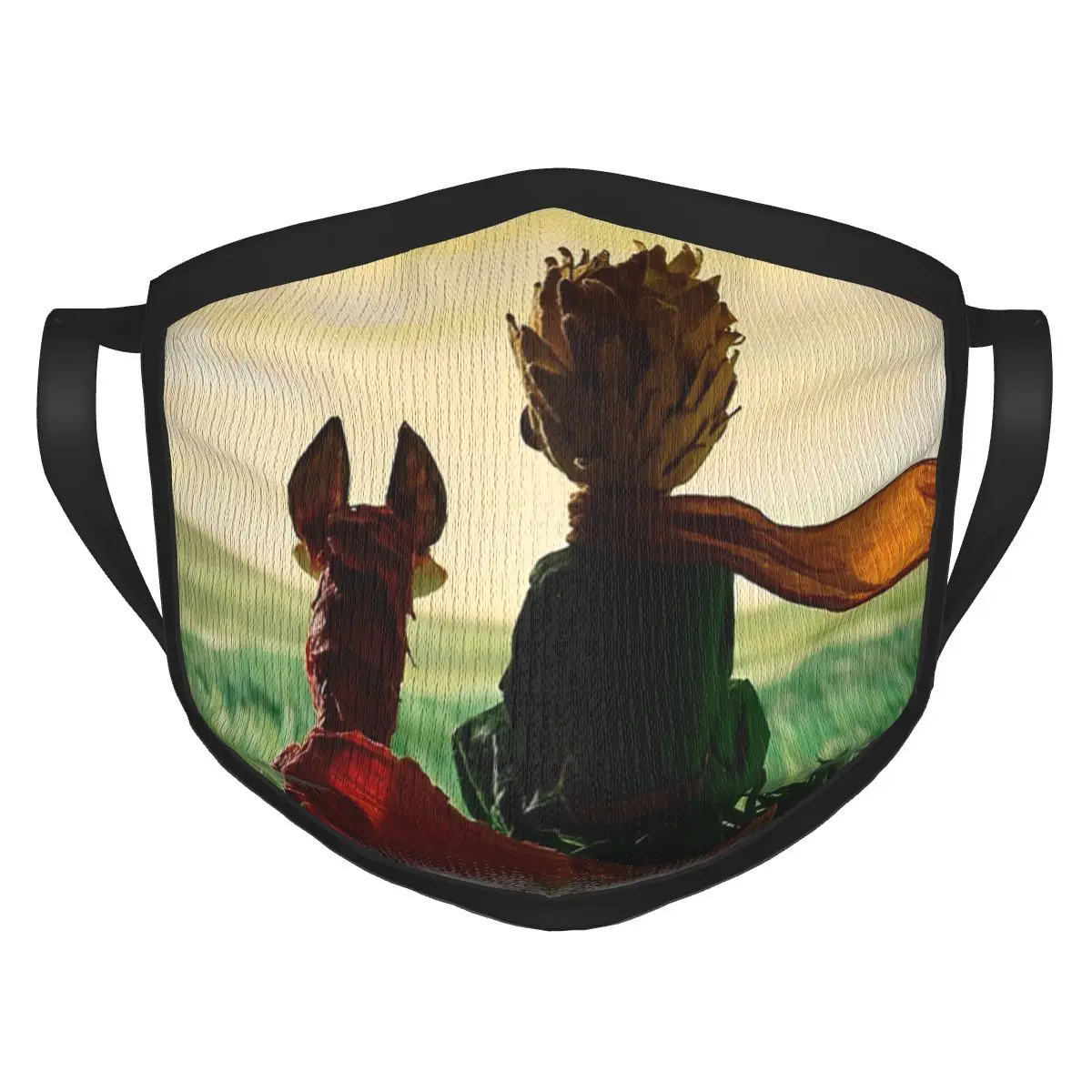 

Маска для лица The Little Prince многоразовая моющаяся дышащая черная ветрозащитная шарф для взрослых женщин мужчин на заказ