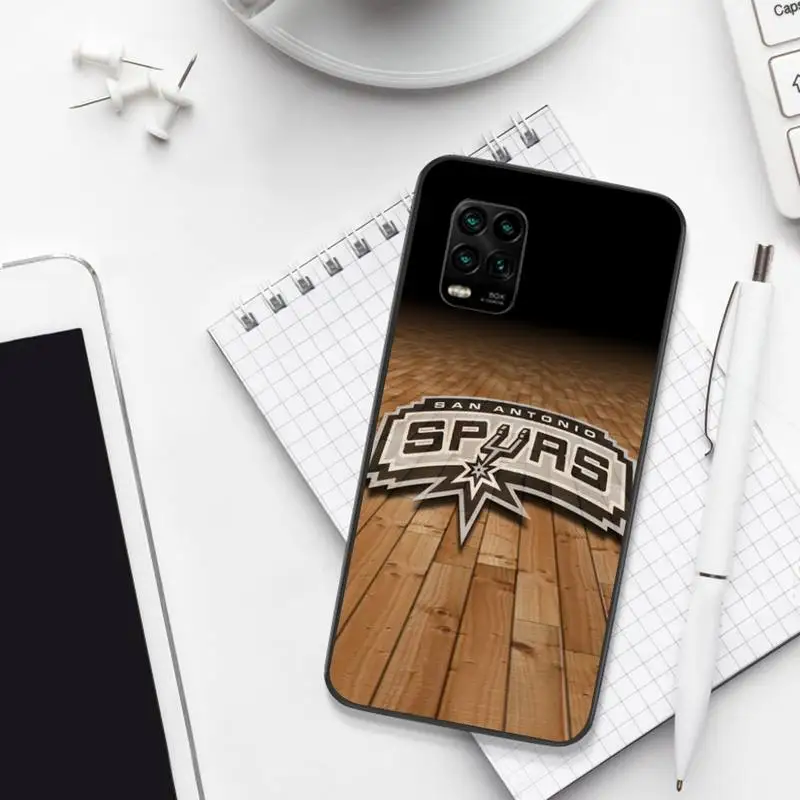

The Spurs-compatible Phone Case For Xiaomi 8 9 Se 10 10pro Note 2 3 10 MIX2 S MAX2 3 F1 5X