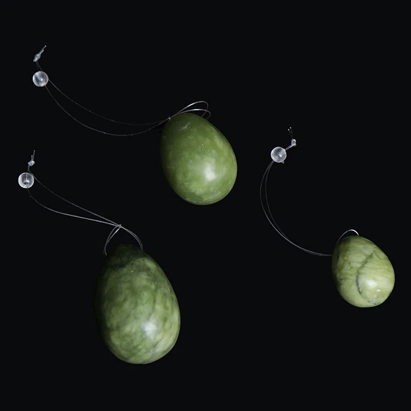 

DropShipping Natural Jade Egg Kegel Women Pelvic Floor Muscle Kegel Exercise Yoni Egg Tightening Vaginal Ben Wa Ball Kegel Egg