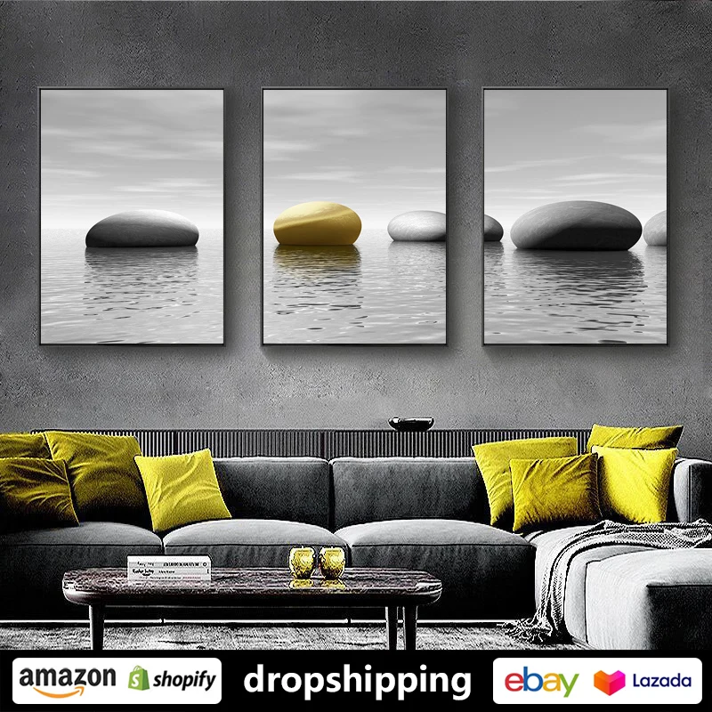 Художественная зона современные черно белые пейзажные фотографии настенные