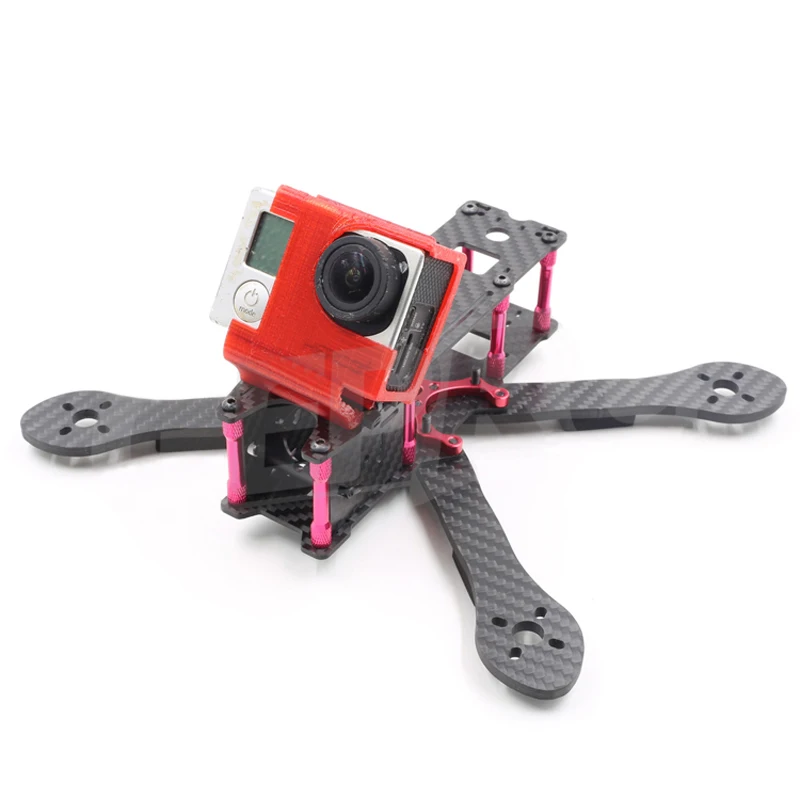 1 шт. защитный чехол для камеры с 3D принтом крепление GOPRO s фиксированный кронштейн