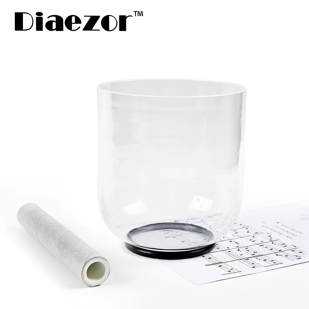 Diaezor 3th octave 7 "идеальный B корона чакр или третий глаз # Pineal чистый кристалл кварца
