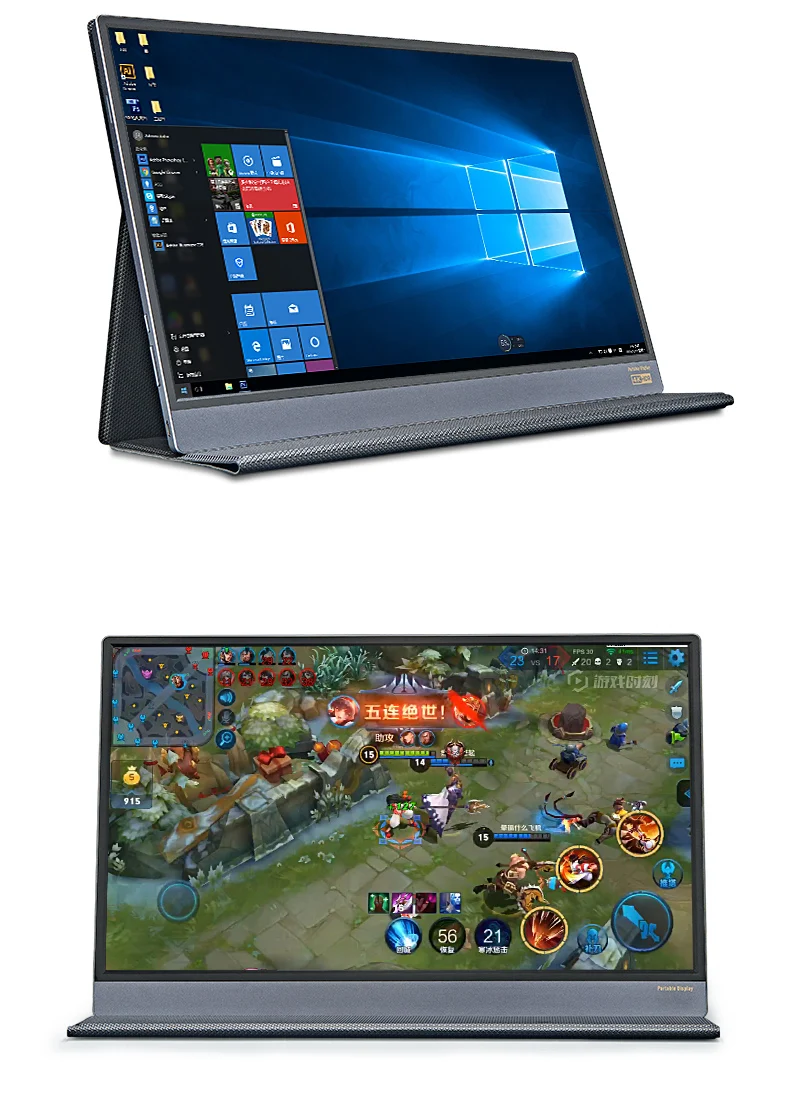 Новинка 15,6 дюймов 4K портативный компьютерный монитор PC TYPE-C HDMI PS4 Xbo x360 1080P ips FHD светодиодный USB-C монитор дисплей для Raspberry Pi