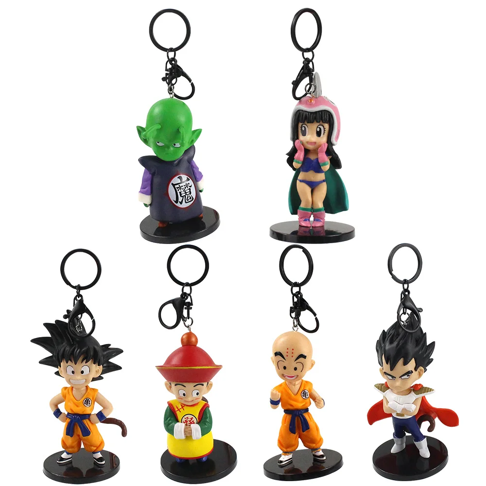 Экшн-фигурка из м/ф Драконий жемчуг Z 6 шт./компл. 11-12 см Аниме Сон ДБЗ Гоку гохань