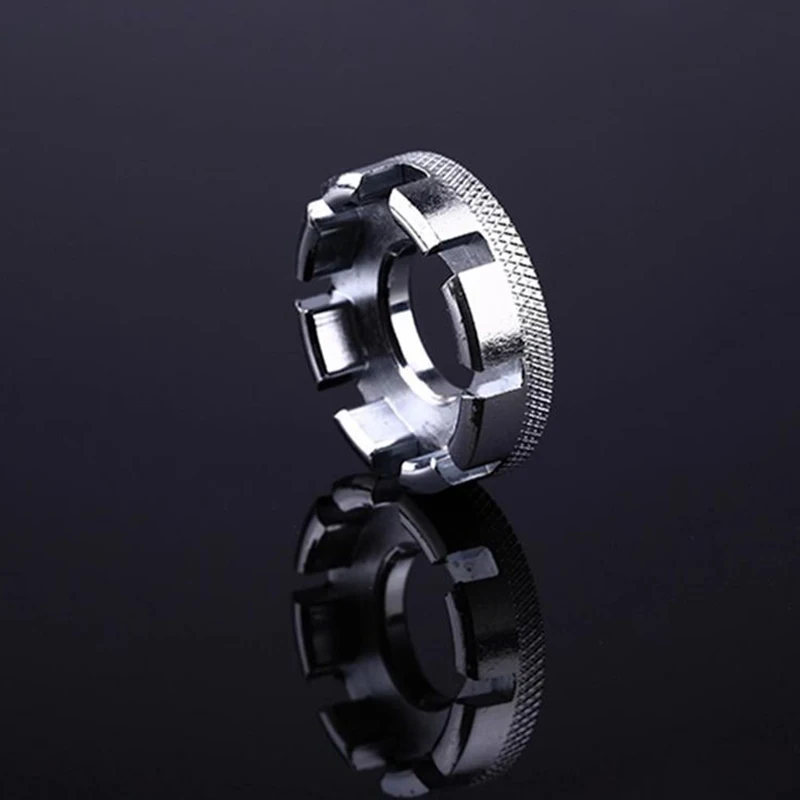 

Bicycle Spoke Nipple Wrench 8 Groove Spoke Wheel Bicycle Spoke Wrench Mountain Bike Wire Wrench Bicycle Accessories Repair Tool