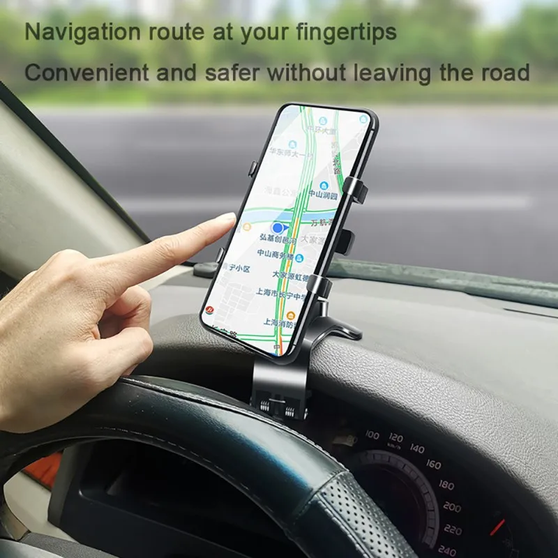 

Автомобильный Универсальный держатель для телефона на приборную панель зеркало заднего вида солнцезащитный козырек