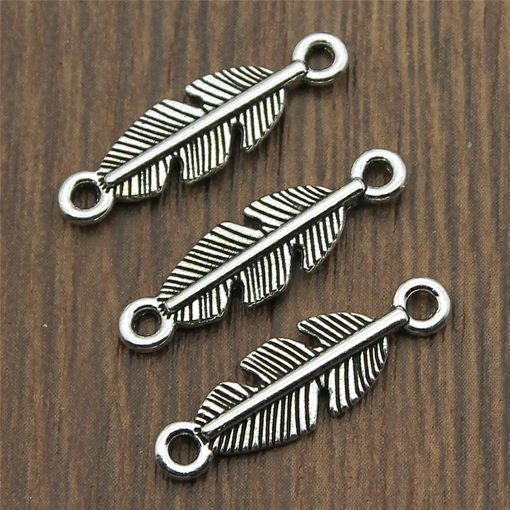 40 шт. ювелирные изделия сделай сам Подвески ручной работы античное серебро цвет