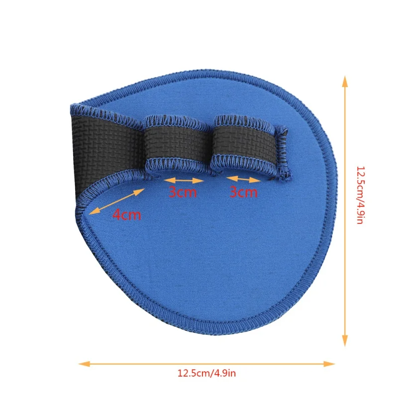 

Unisex Anti Skid Weight Lifting Training Gloves Fitness Sports Dumbbell Grips Pads Gym Workout Exercises Hand Palm Protector