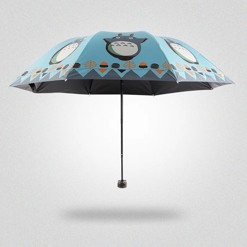 OUSSIRRO Ghibli Тоторо зонт от солнца и дождя зонтик женский Plegable Sombrillas Paraguas Guarda Chuva Totoro Parapluie