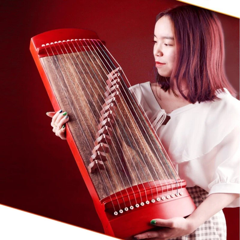 Китайский Guzheng Профессиональный 70 см маленький guzheng 14 струн миниатюрный