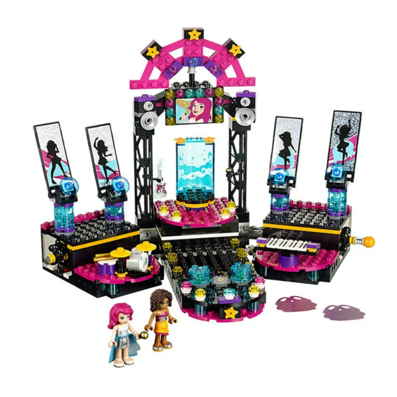 Belle Legoings замок Принцесса Девушки Ариэль Эльза Фигурки кирпичи девушки друзья