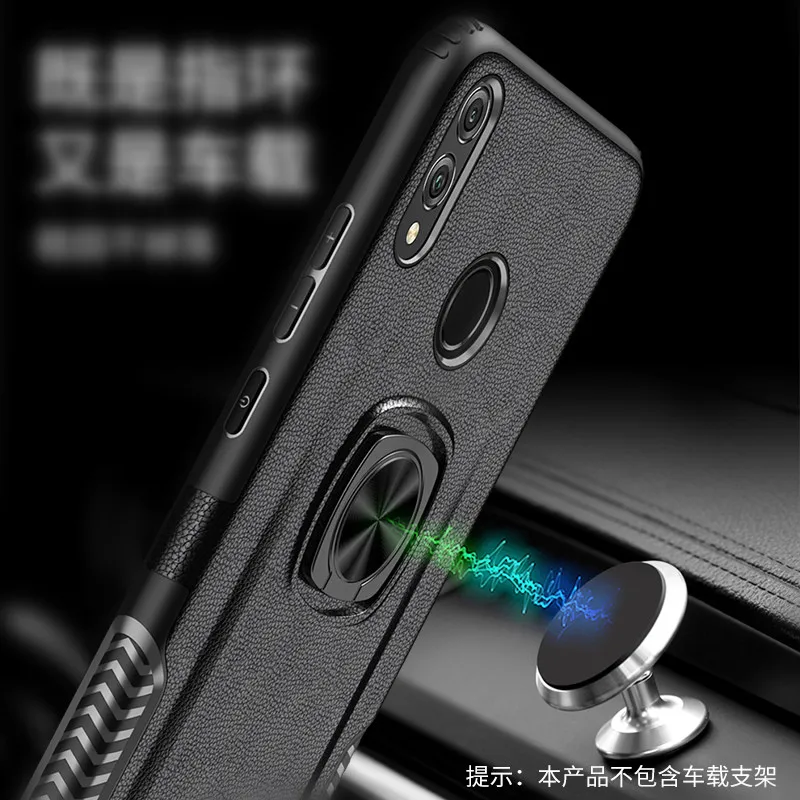 Для Honor 8X Max чехол, роскошный рыцарь, броня, задняя крышка для huawei Honor8X, Прочный Гибридный автомобильный держатель, кронштейн, чехол для телефона(XS0418
