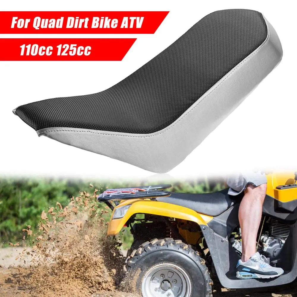 

PVC Vinyl Foam Seat Quad Dirt Bike ATV 4-Wheeler Racing Style For 110cc 125cc