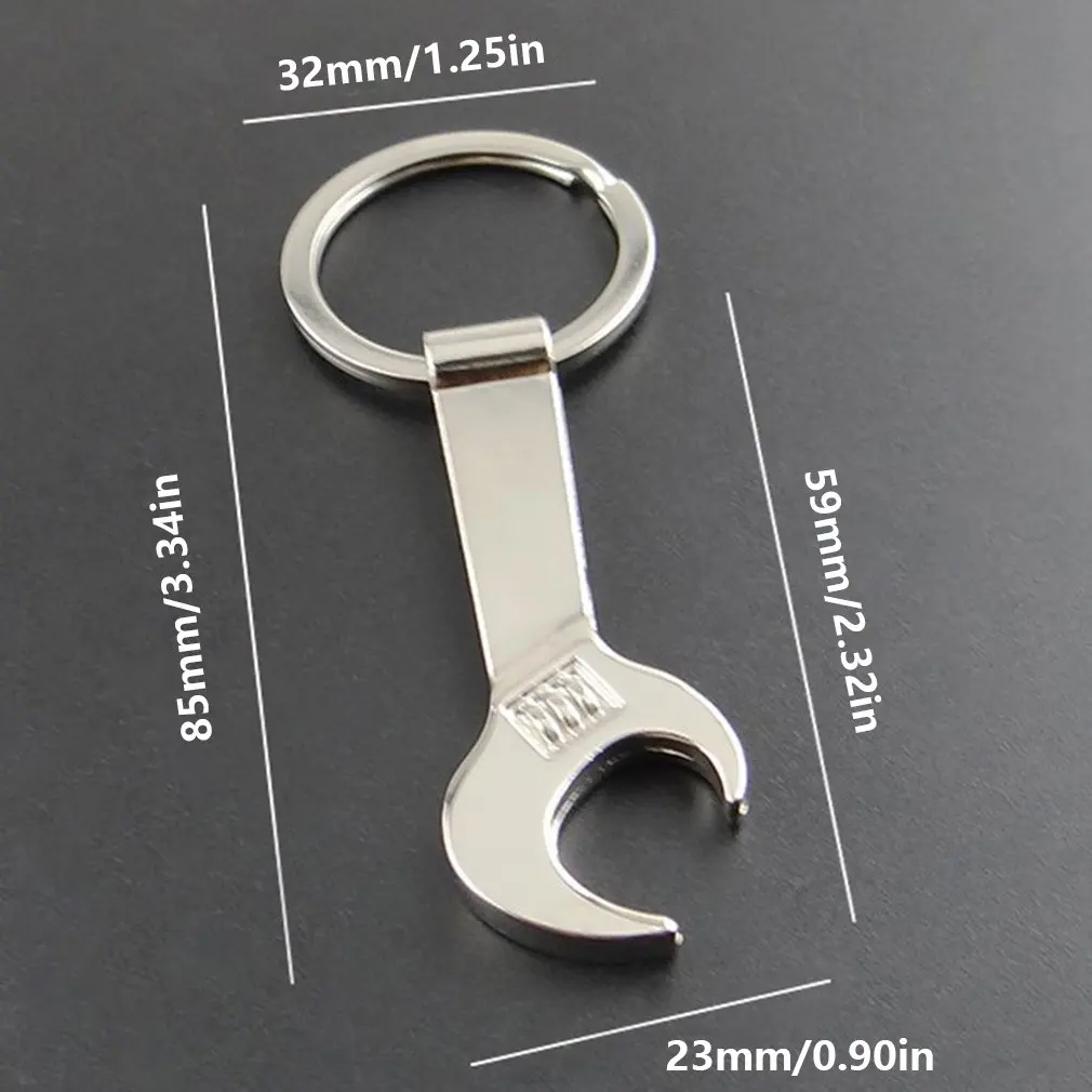 Брелок из цинкового сплава открывалка для бутылок пива творческий в форме