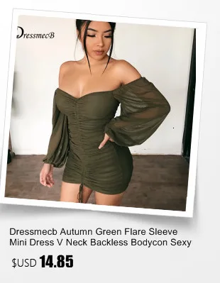 DRESSMECB Летние черные блесток Сексуальная Bodycon Платье Для женщин с низким вырезом на спине для ночного клуба вечерние платье блестящие Элегантные мини платье Vestidos