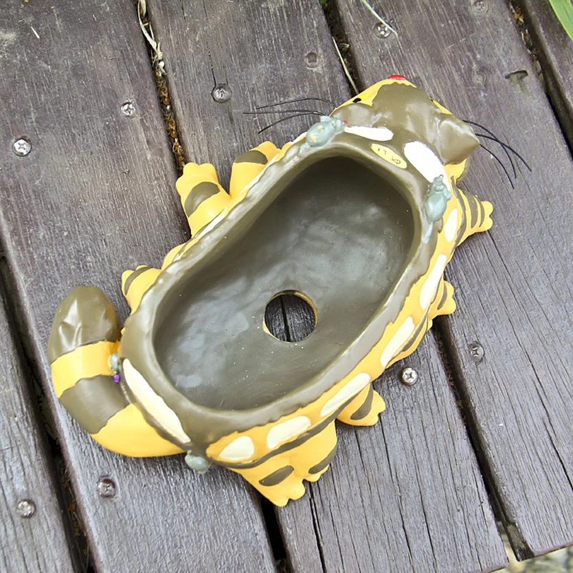 Большой кавайный мультяшный милый очаровательный дикий полосатый Кот автобус