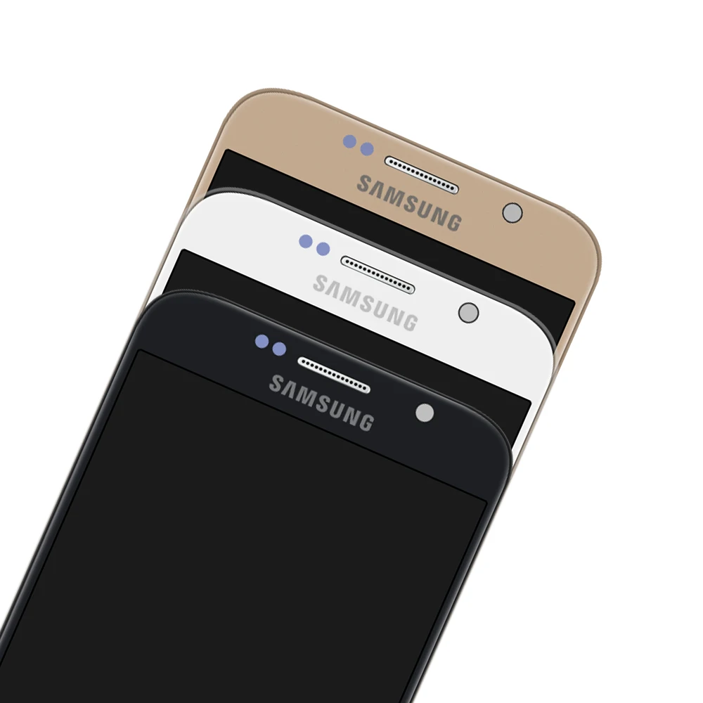 Для samsung Galaxy S6 G920 SM-G920F G920F G920FD кодирующий преобразователь сенсорного экрана в сборе запасные части для Galaxy S6 ЖК-экран