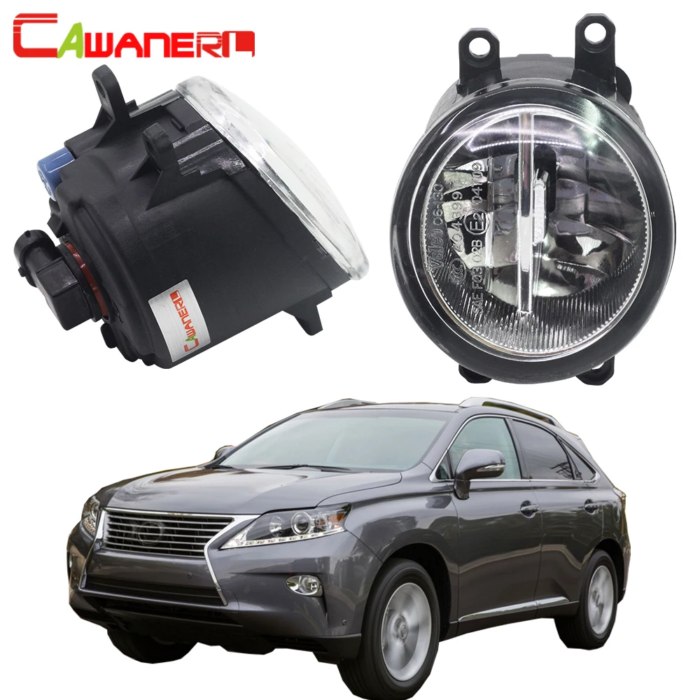 

Cawanerl For Lexus RX350 RX450h 2010-2013 H11 Car Styling LED Fog Light 6000K 4000LM Daytime Running Lamp DRL White 12V 2 Pieces