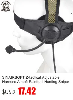 Z-tactical Sordin тактические гарнитуры Airsoft Comtac ZComtac I гарнитура стиль тактическая гарнитура шлем шумоподавление наушники Ptt