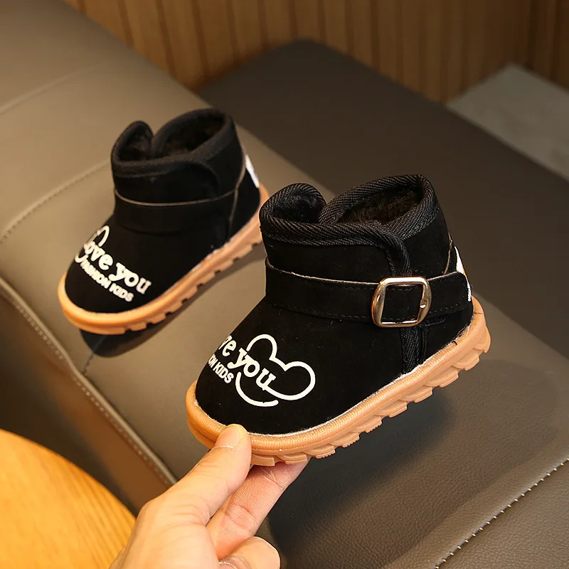 JUSTSL новая зимняя модная обувь для маленьких мальчиков и девочек детские сапоги