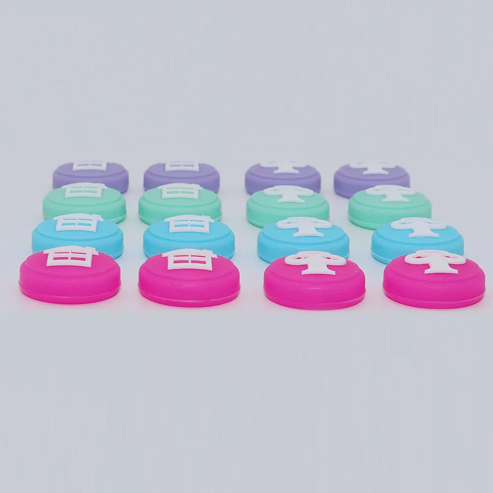 

1000pcs House Tree For Switch NS Joy Con Controller Silicone Analog Thumb Stick Grips Caps For Switch Lite Joy Con Controller