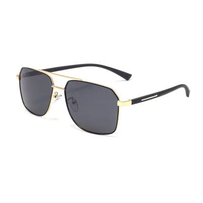 

2021 new box polarized sunglasses men's ultra-light TR90 sunglasses fishing driving outdoor sunglasses