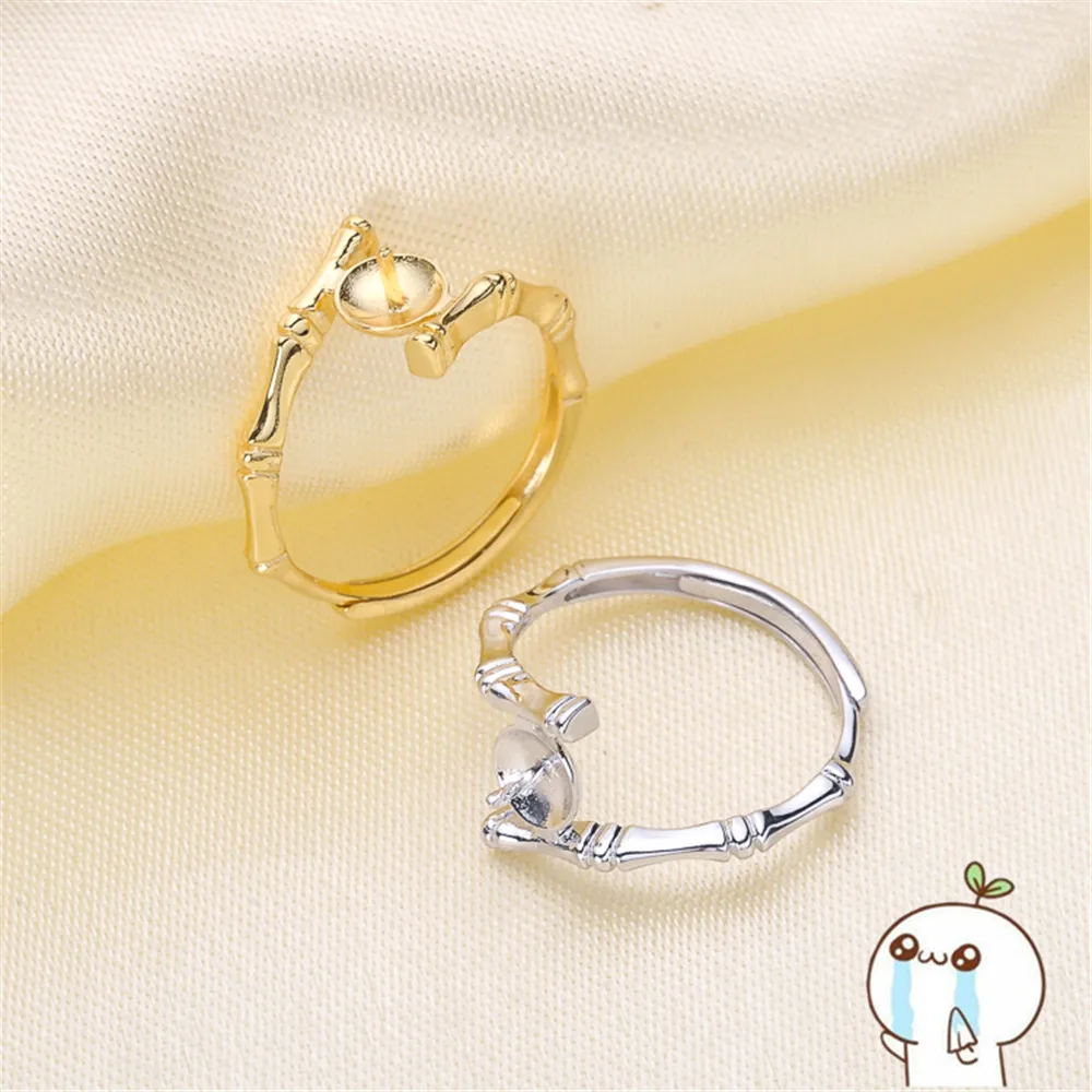 Подходит для ювелирных изделий бусины пустые кольца Установка бар Настройка