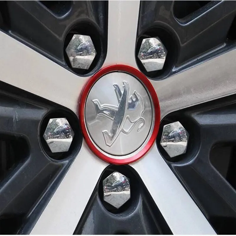 Автомобильные колеса колесо круг крышка отделка наклейки для Peugeot 2008 3008 4007 4008 5008