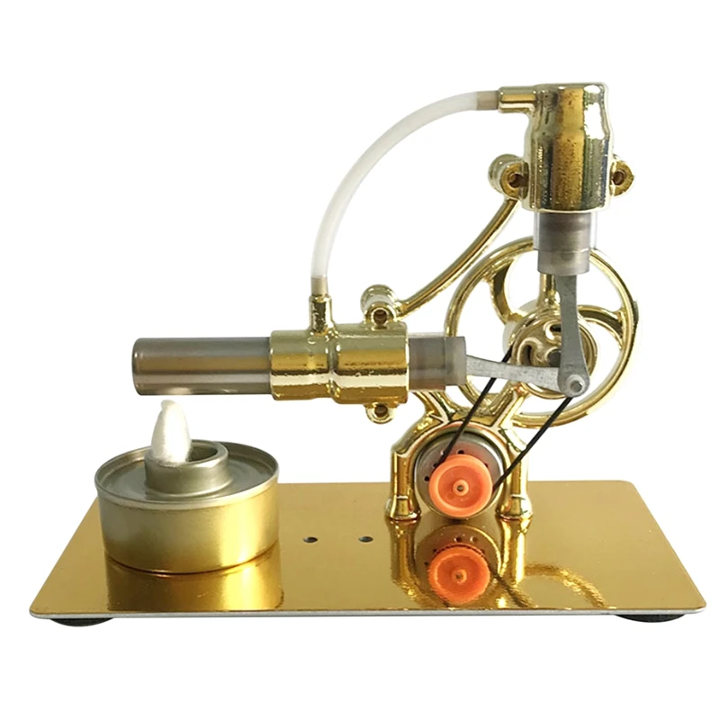 

Mini Engine Hot Air Stirling Engine Motor Model Steam Power Technology Scientific Power Generation Experimental Toy