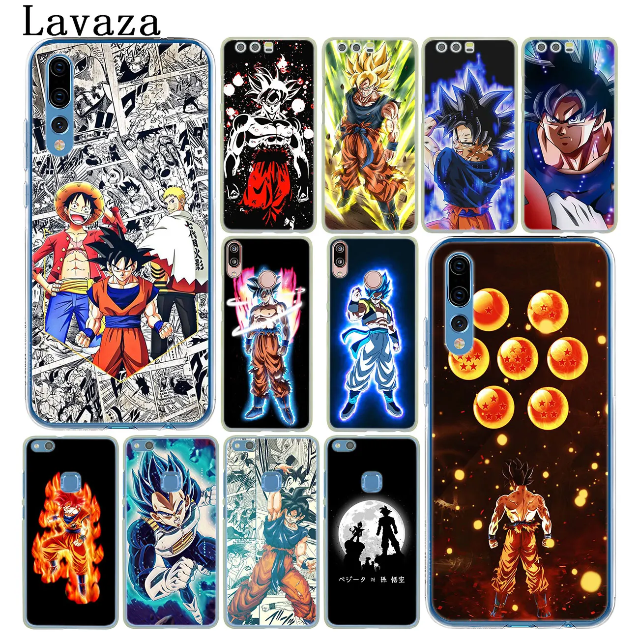 Lavaza Goku Dragon Ball Z чехол для телефона huawei Y9 Y7 Prime 2018 2019 Honor 20 10 8 8A 8X9X9 Lite 7C 7X 7A Pro