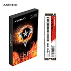 Жесткий диск ASENNO M.2 SSD 128 ГБ 256 Гб PCIE 512 ГБ ТБ 2280, внутренний жесткий диск NVME для настольных ПК и ноутбуков