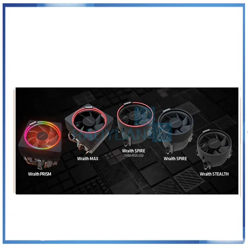 

For AMD Ryzen Wraith Cooler Fan Original New 4 PIN Can support R3 R5 R7 R9 CPU Can support Socket AM4 Motherboard