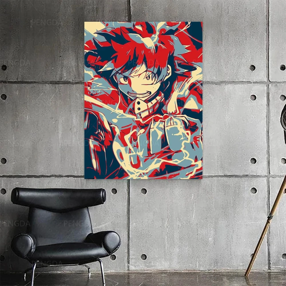 

Wall Art Pictures HD My Hero Academia Anime Prints Poster Home Decor Boy Cute Canvas Paintings Modular No Frame For Living Room