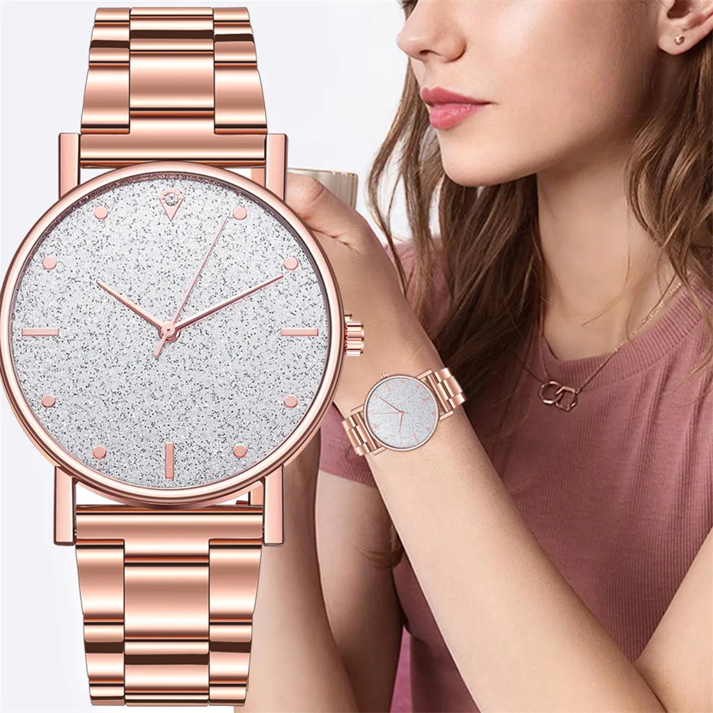 

Women Watch Rose Gold Montre Femme relojes para mujer Simply Vintage Small Dial Quartz Wristwatch Female Clock часы женские