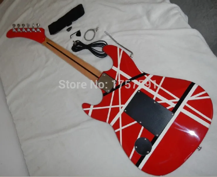 Бренд kramer 5150 красный и белый EVH серии Ари тремоло электрогитары
