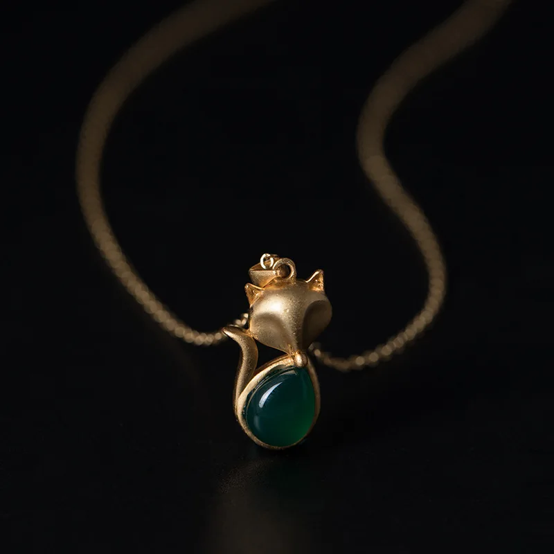 

2021Trend S925 Genuine Sterling Silver Fine Romantic Cute Necklace Pendantt Unusual Fashion Jewelry Gift For Woman Natural