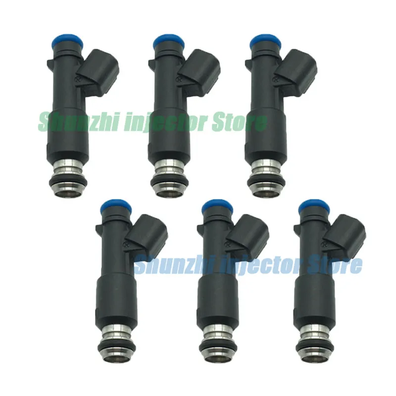 Форсунка топливного инжектора 6 шт. для Chevrolet Buick REGAL LACROSSE CAPTIVA NEW GL8 Malibu OEM: 12582219 1258 2219