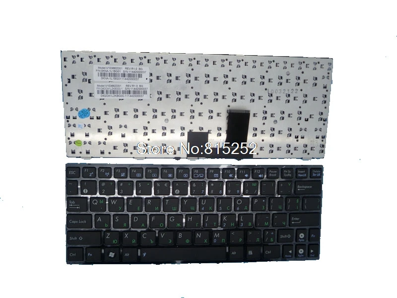 Клавиатура для ноутбука ASUS EPC 1005HA 1008PE 1002HA V103662DK1 0KNA-1L1BE01 04GOA1L2KBE00-1 V103662DS1 0KNA-1L1BG01 0KNA-1L1HE01