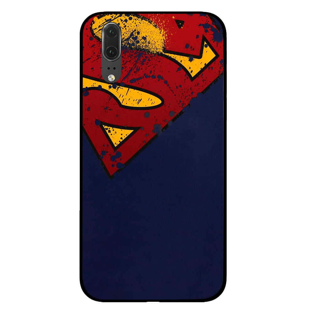 8 Бэтмен Супермен для Dc comic черный чехол для телефона huawei P30 P20 mate 10 20 Pro Lite Nova 3 4 3i чехол - Цвет: 8